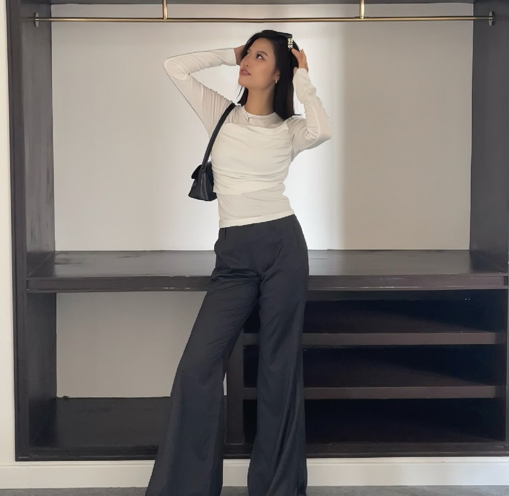 正肩上衣女打底衫