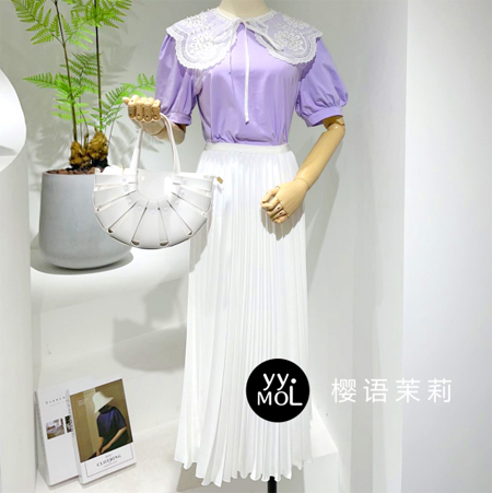 YYMOLI樱语茉莉 挡不住的泡泡袖 挡不住的甜