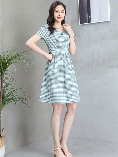 十里洋场夏日连衣裙 一起来清爽一“夏”吧！