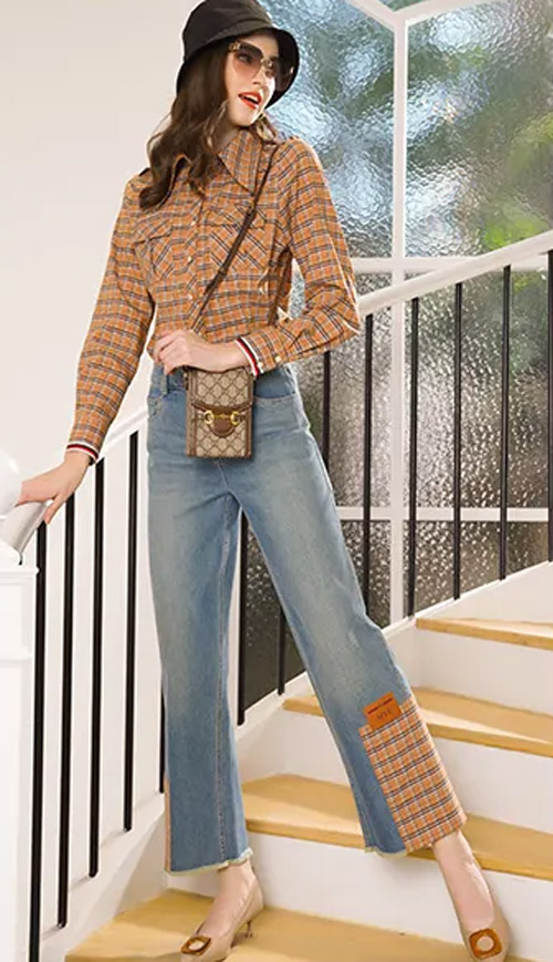 珈姿莱尔 探寻经典格纹 开启时尚之旅