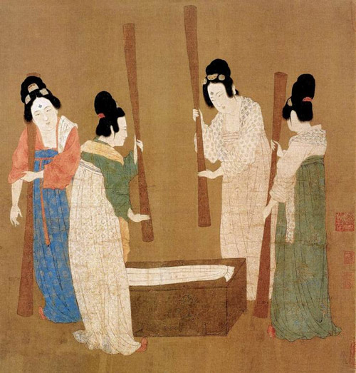 照本堂棉麻布衣特有的硬朗感 保留原生态气息