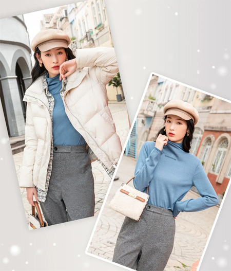 降温必备羽绒绒化了冬天的寒凉
